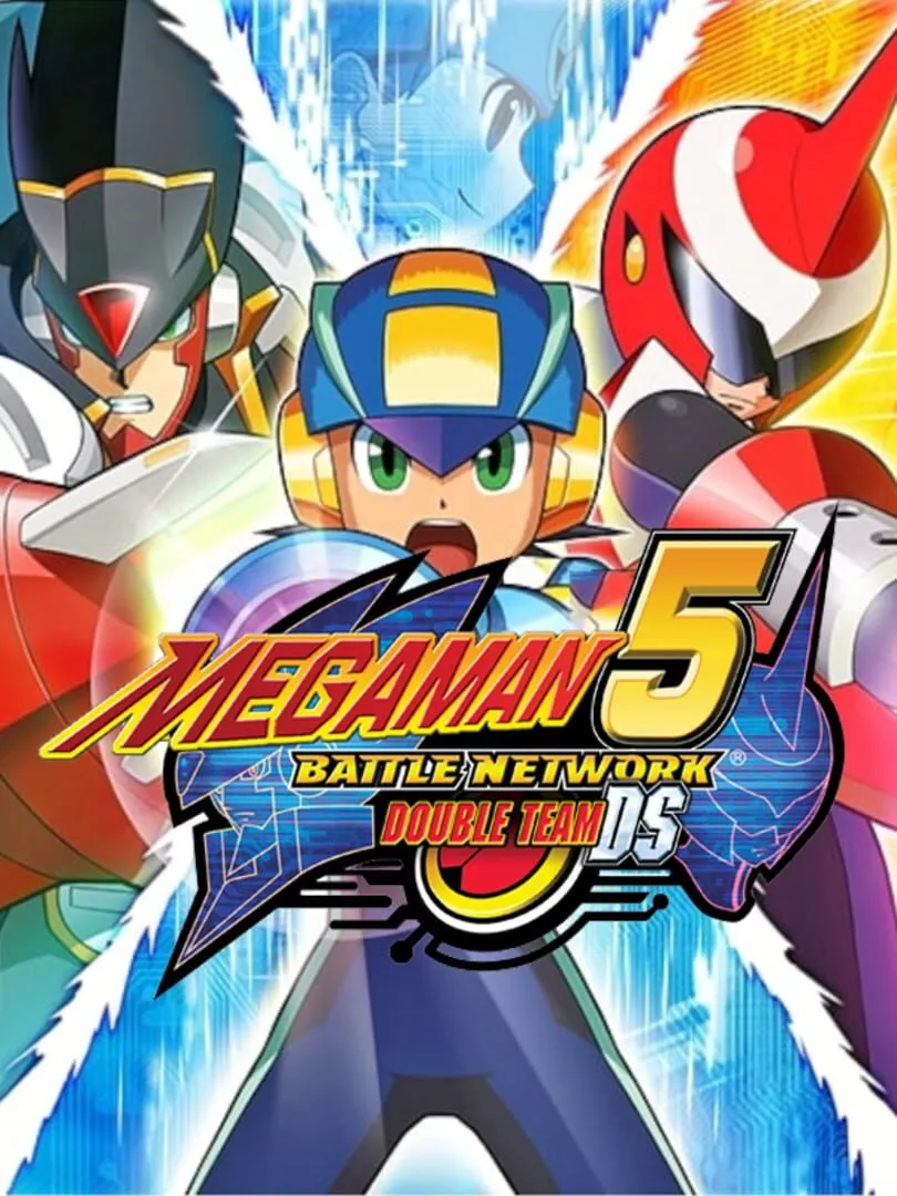 Mega Man Battle Network 5: Double Team DS Box Art