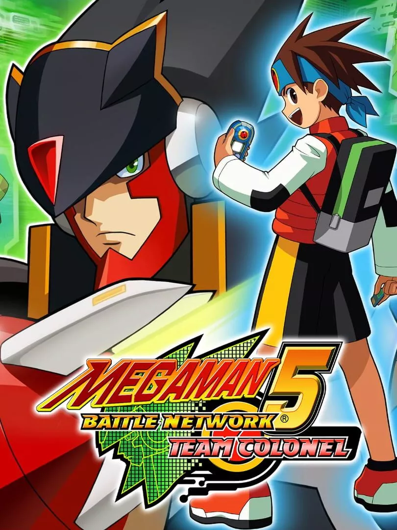 Mega Man Battle Network 5: Team Colonel Box Art