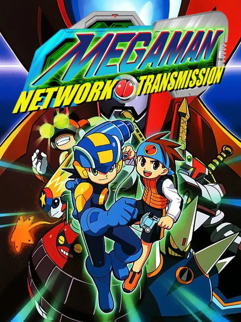 Mega Man Network Transmission Box Art