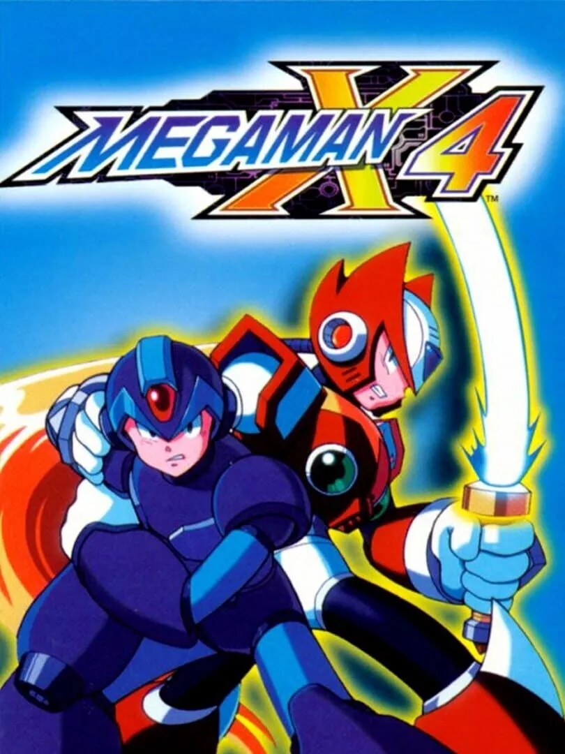 Mega Man X4 Box Art