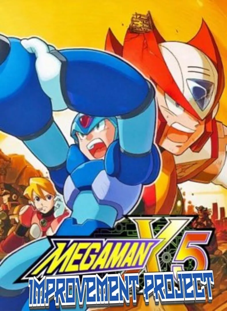 Mega Man X5 Improvement Project Box Art