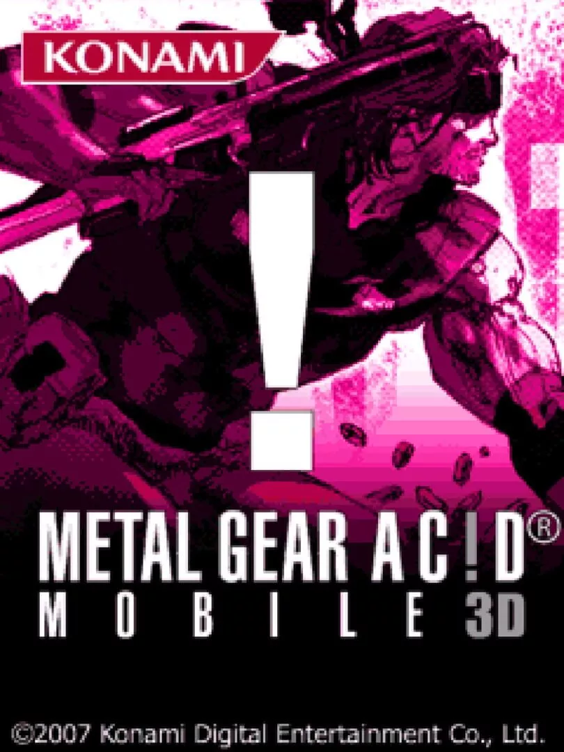 Metal Gear Acid: Mobile 3D Box Art