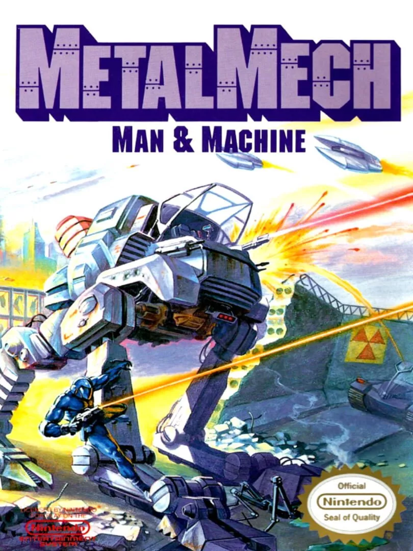 Metal Mech: Man & Machine Box Art