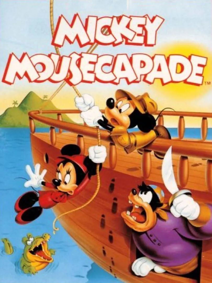 Mickey Mousecapade Box Art