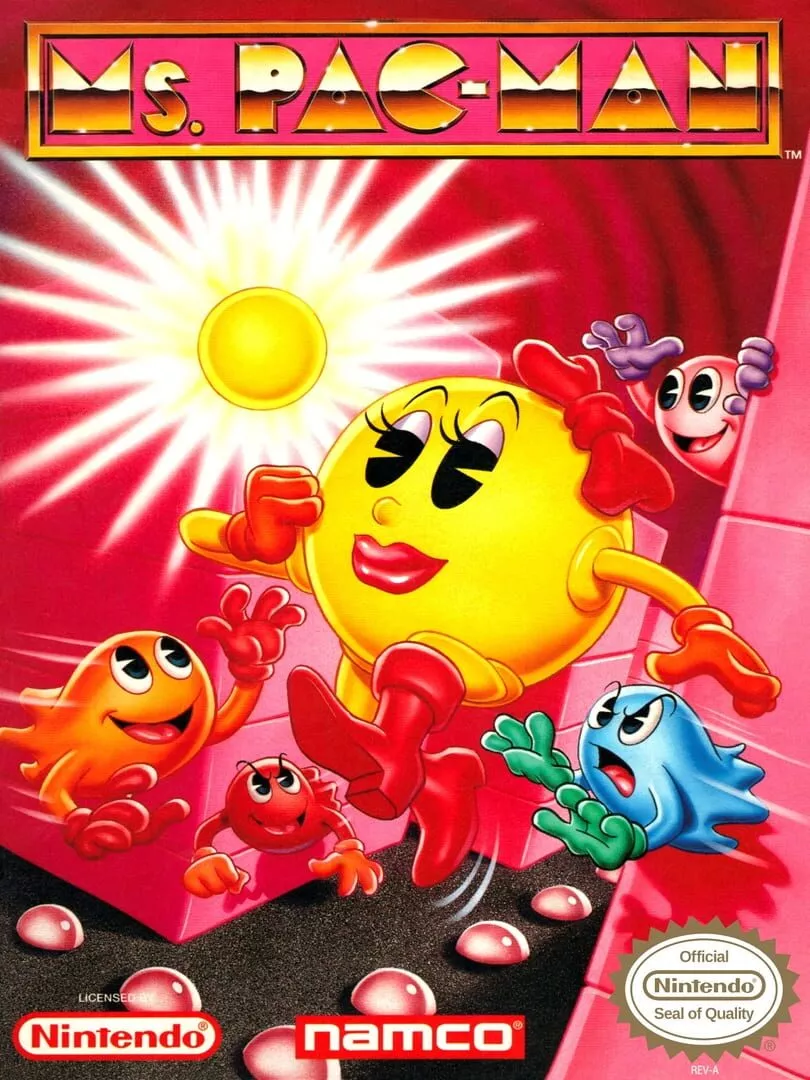 Ms. Pac-Man Box Art