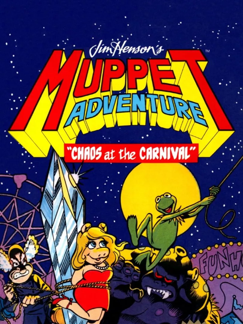 Muppet Adventure: Chaos at the Carnival Box Art