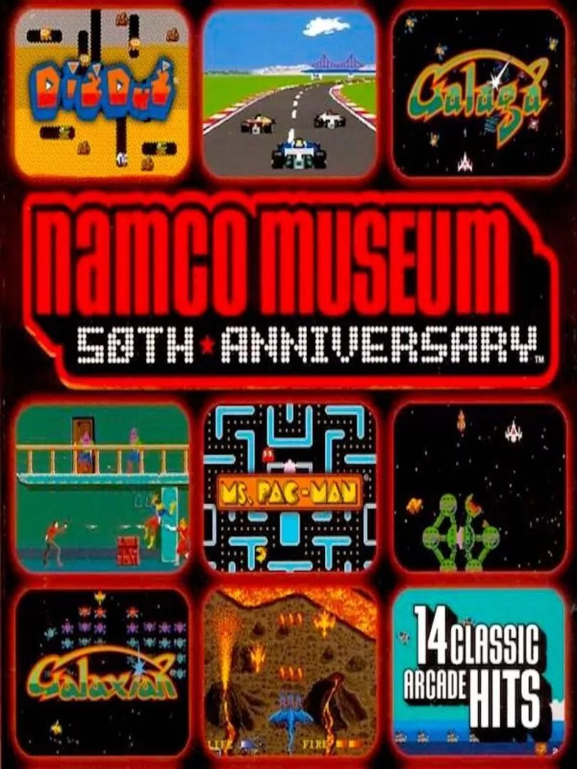 Namco Museum 50th Anniversary Box Art