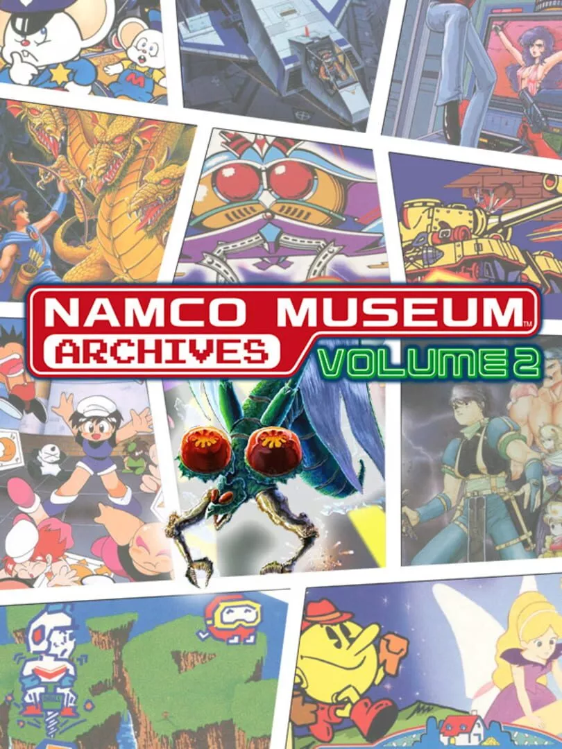 Namco Museum Archives Volume 2 Box Art