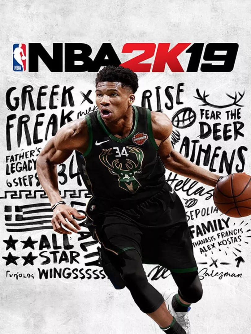 NBA 2K19 Box Art