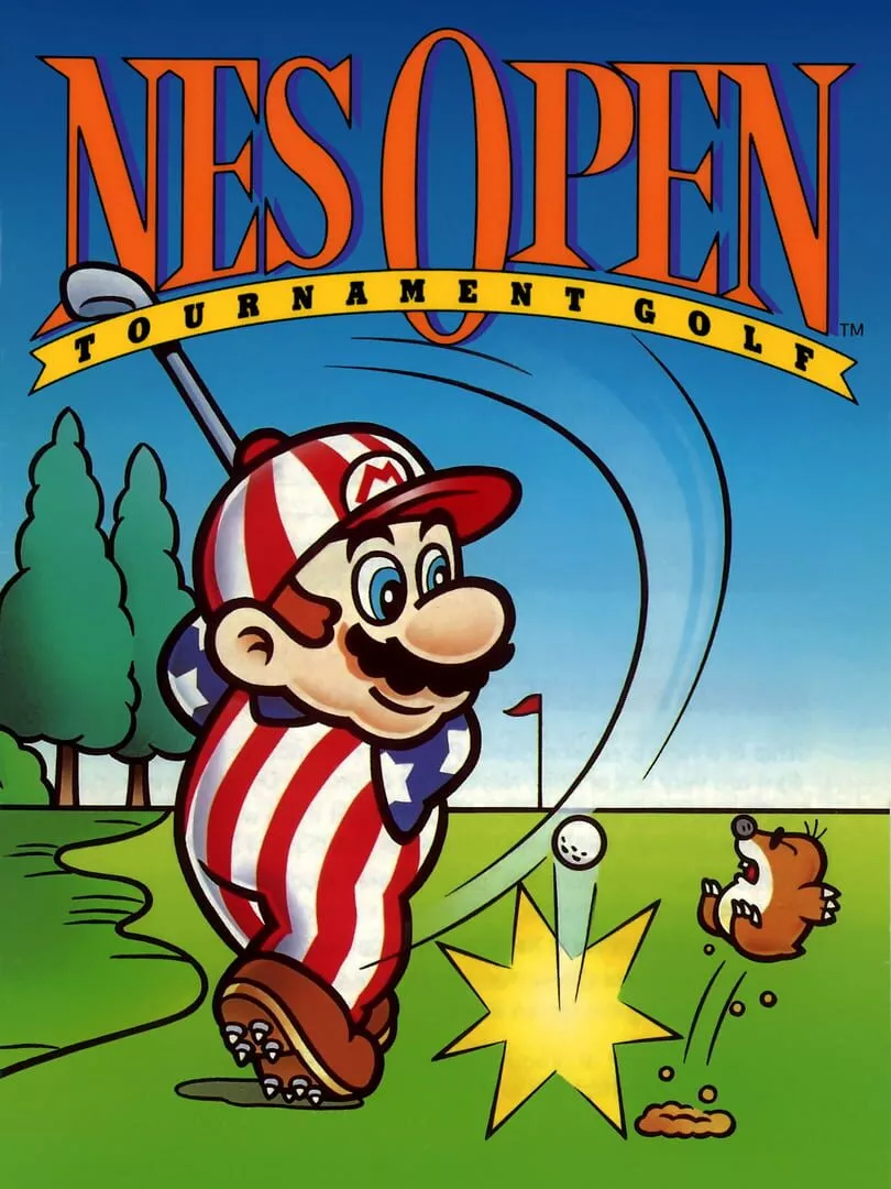 NES Open Tournament Golf Box Art