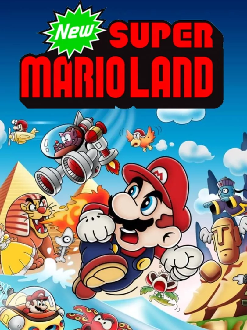 New Super Mario Land Box Art