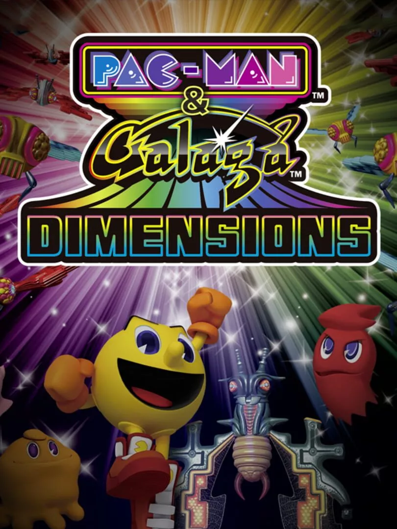 Pac-Man & Galaga Dimensions Box Art