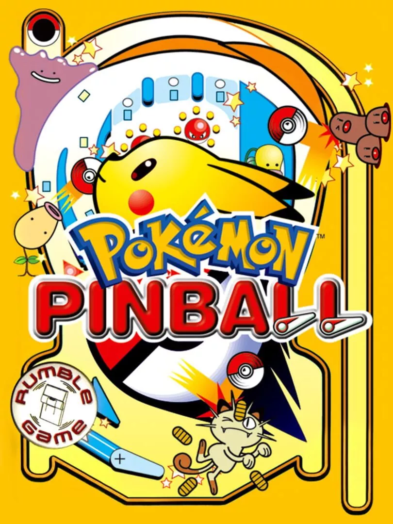 Pokémon Pinball Box Art