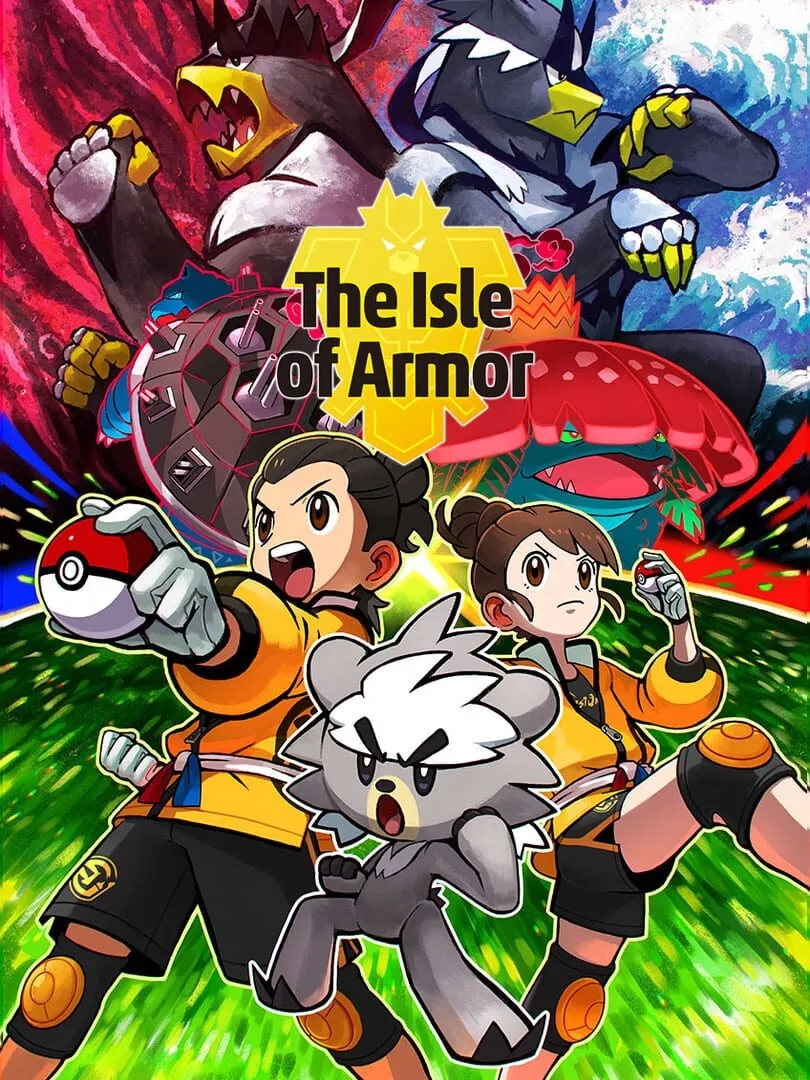 Pokémon Sword: The Isle of Armor Box Art