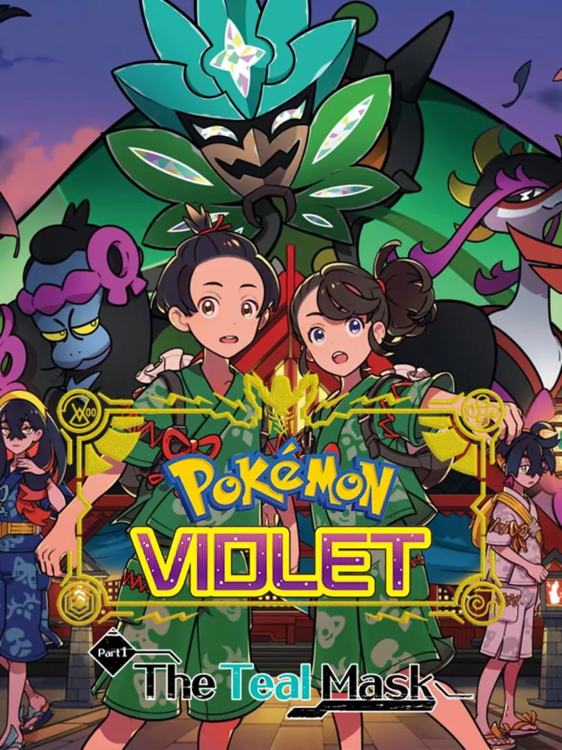 Pokémon Violet: The Hidden Treasure of Area Zero - Part 1: The Teal Mask Box Art