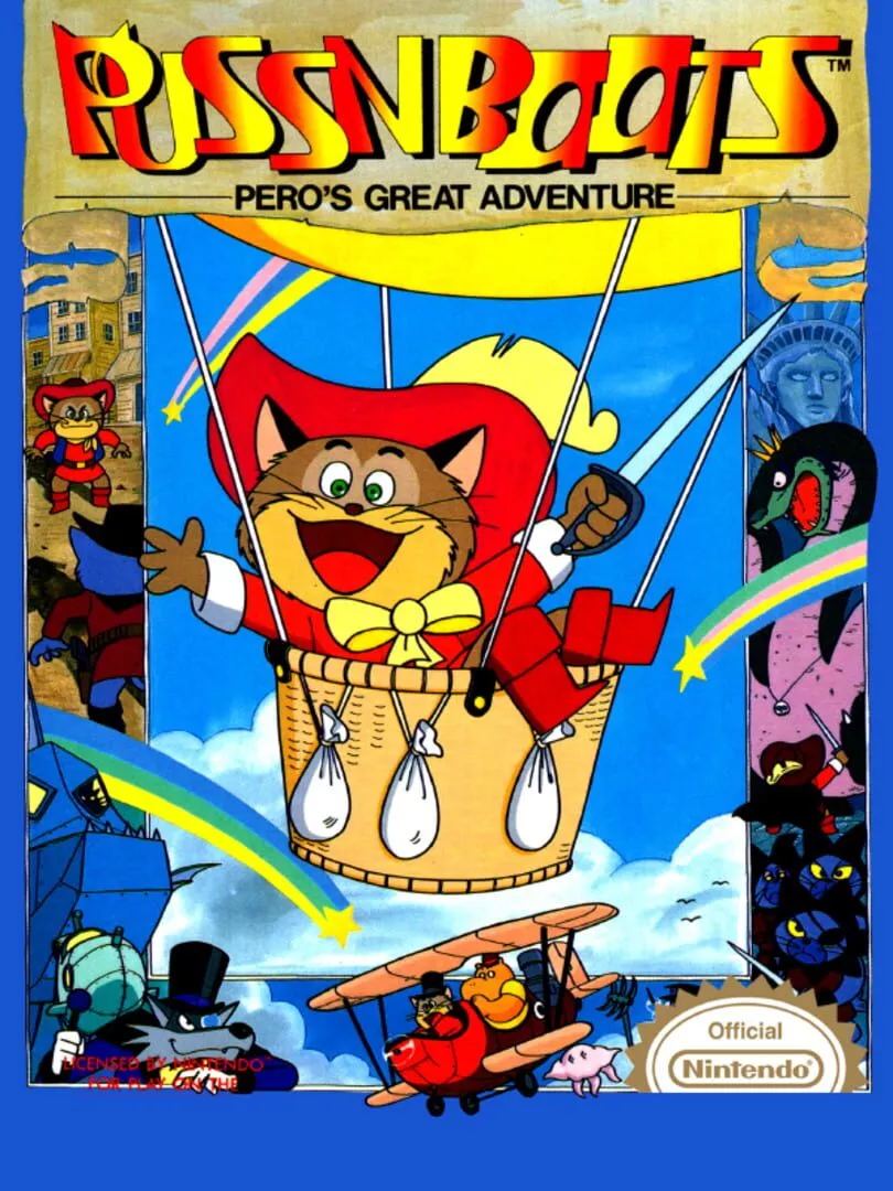 Puss 'n Boots: Pero's Great Adventure Box Art