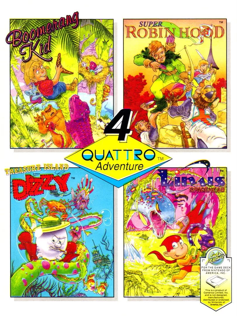Quattro Adventure Box Art