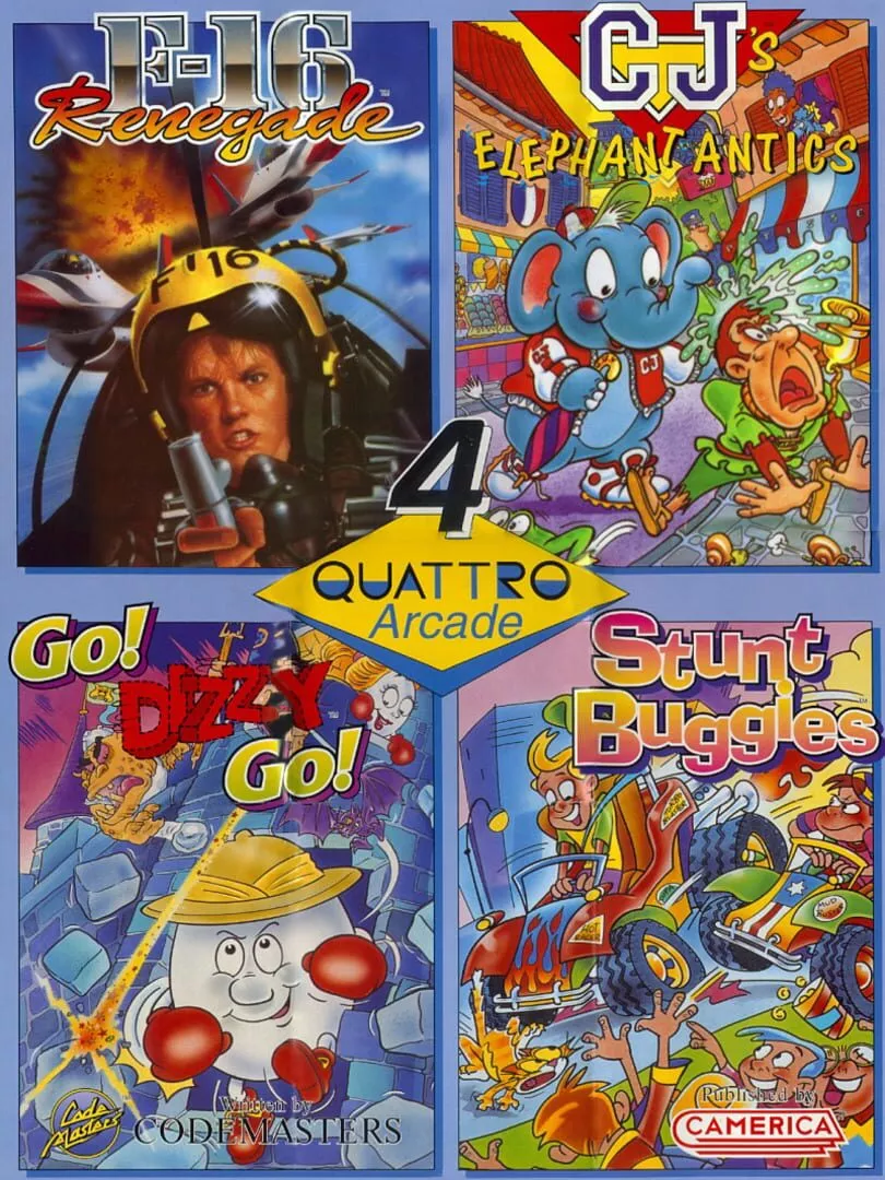 Quattro Arcade Box Art