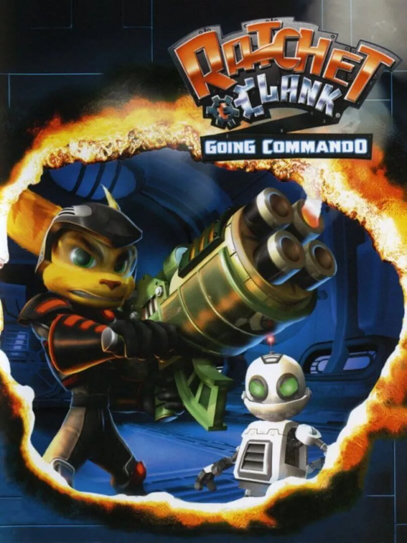 Ratchet & Clank: Going Commando Box Art