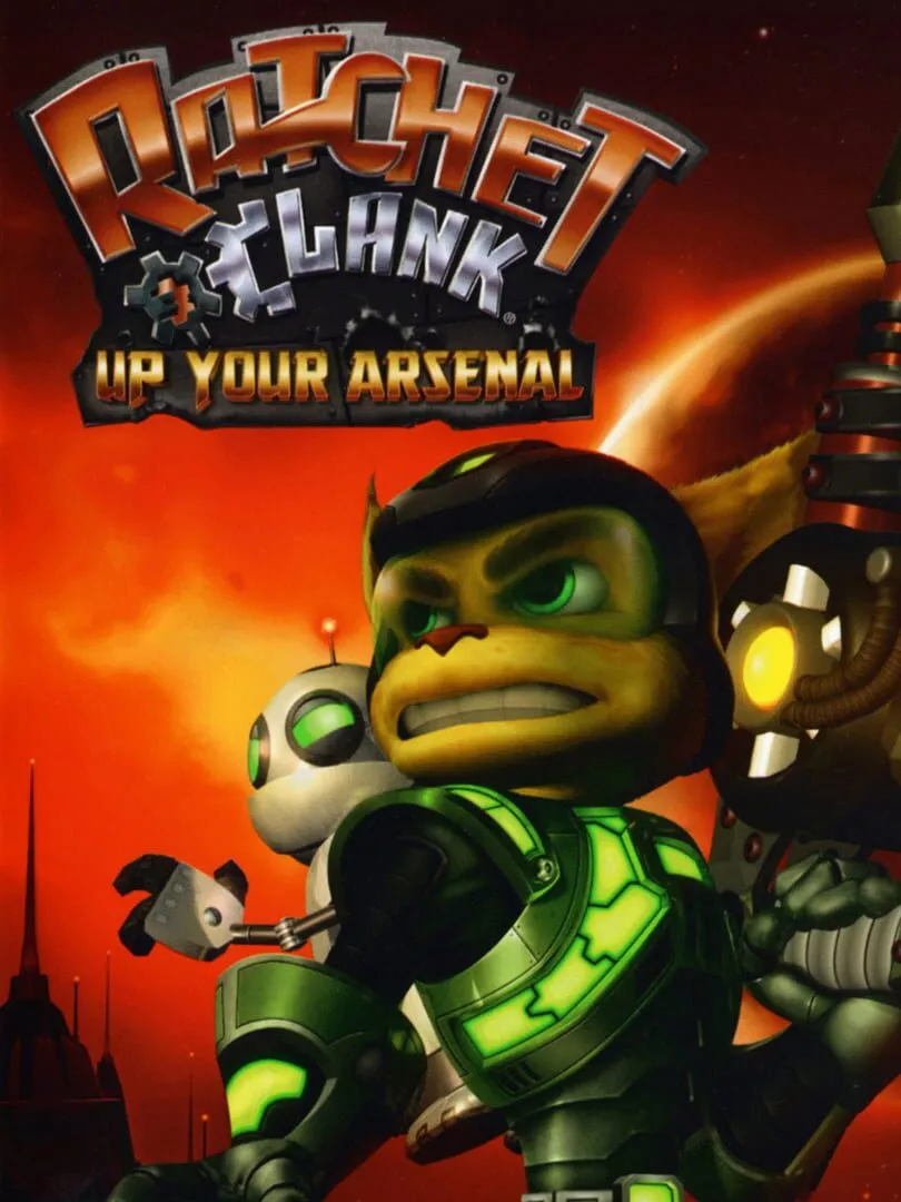 Ratchet & Clank: Up Your Arsenal Box Art