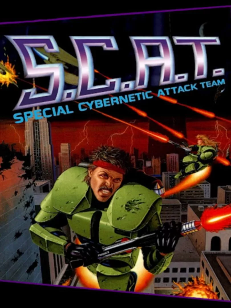 S.C.A.T.: Special Cybernetic Attack Team Box Art