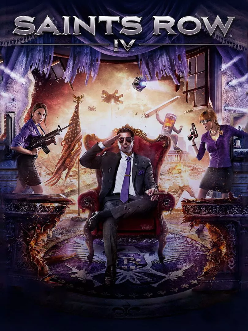 Saints Row IV Box Art