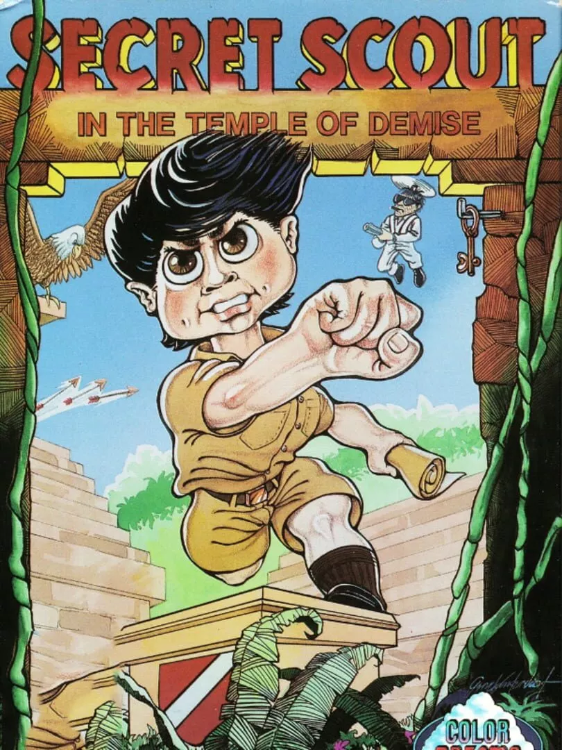 Secret Scout in the Temple of Demise Box Art