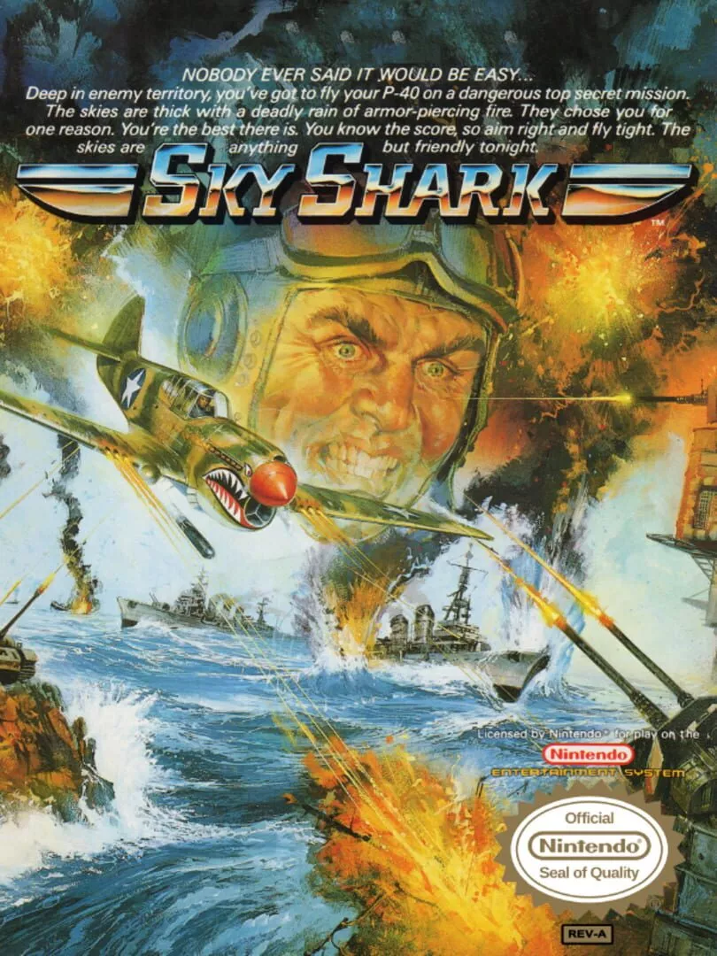 Sky Shark Box Art