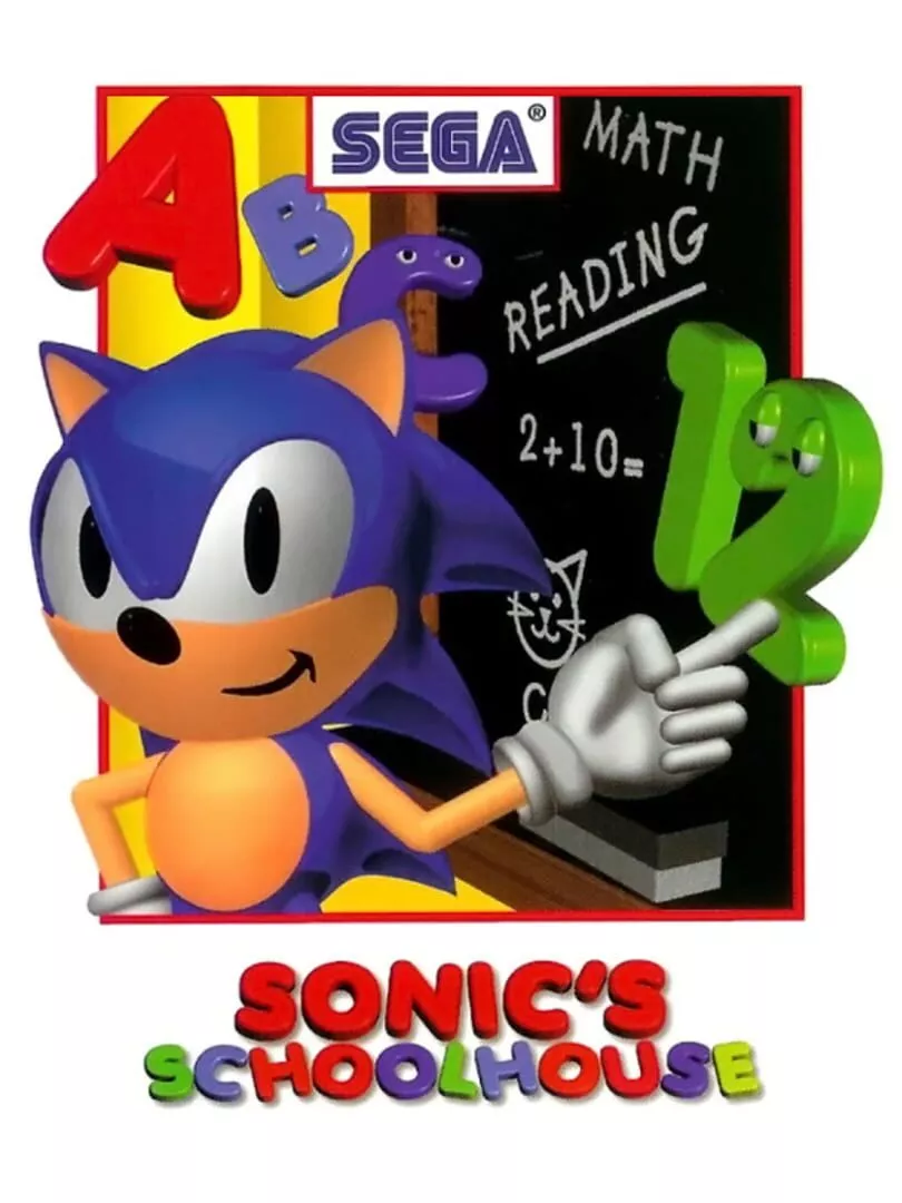 Sonic's Schoolhouse Box Art