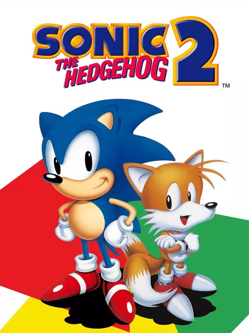 Sonic the Hedgehog 2 Box Art