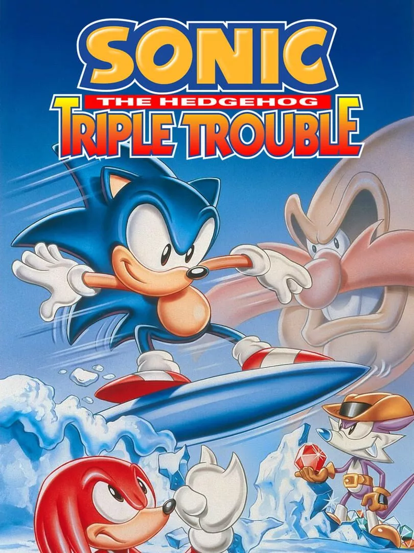 Sonic the Hedgehog: Triple Trouble Box Art