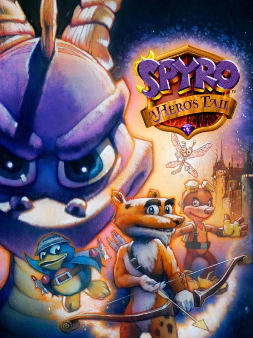 Spyro: A Hero's Tail Box Art