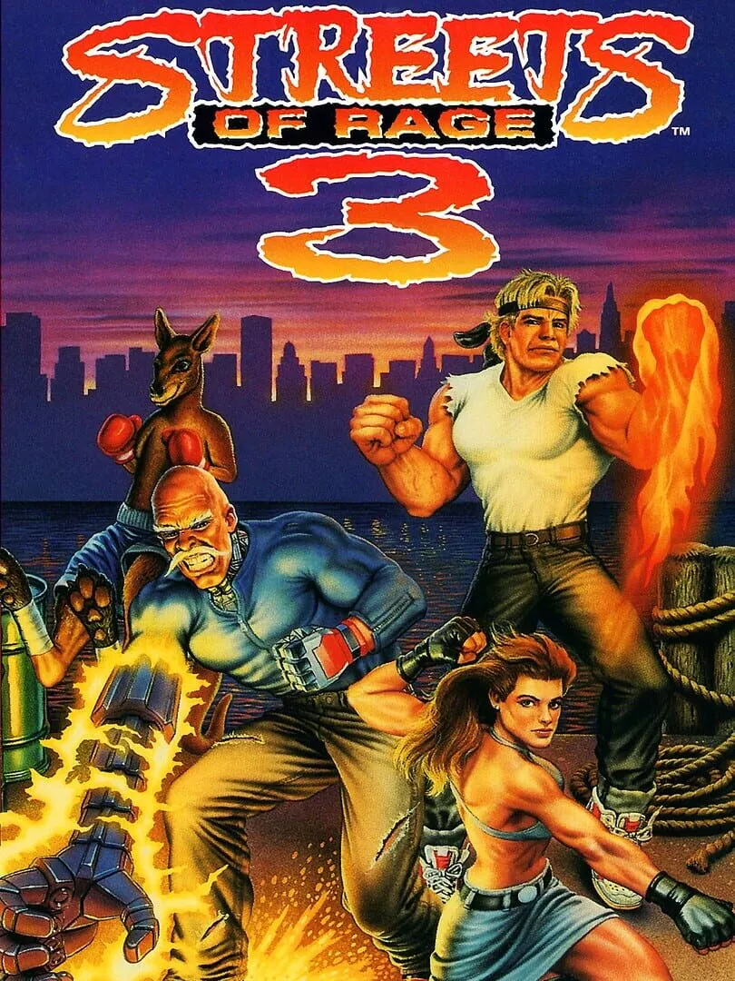 Streets of Rage 3 Box Art