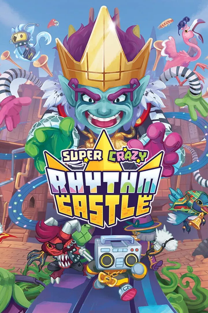 Super Crazy Rhythm Castle Box Art
