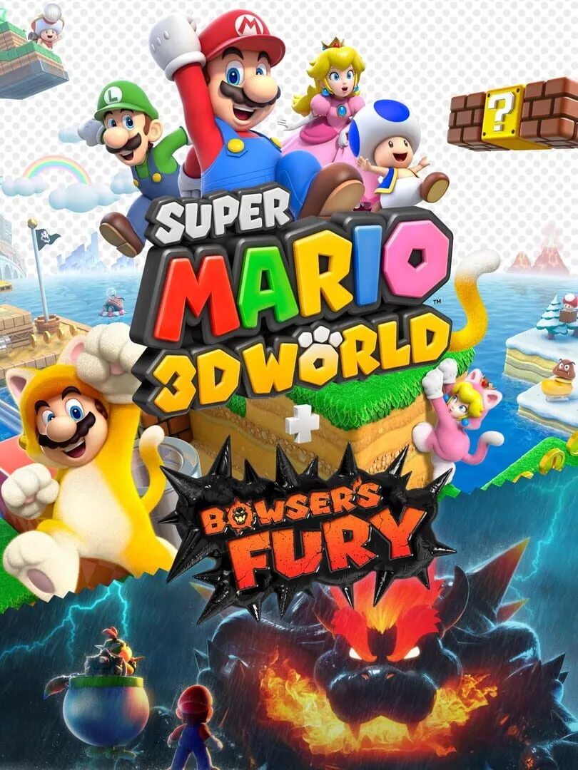 Super Mario 3D World + Bowser's Fury Box Art
