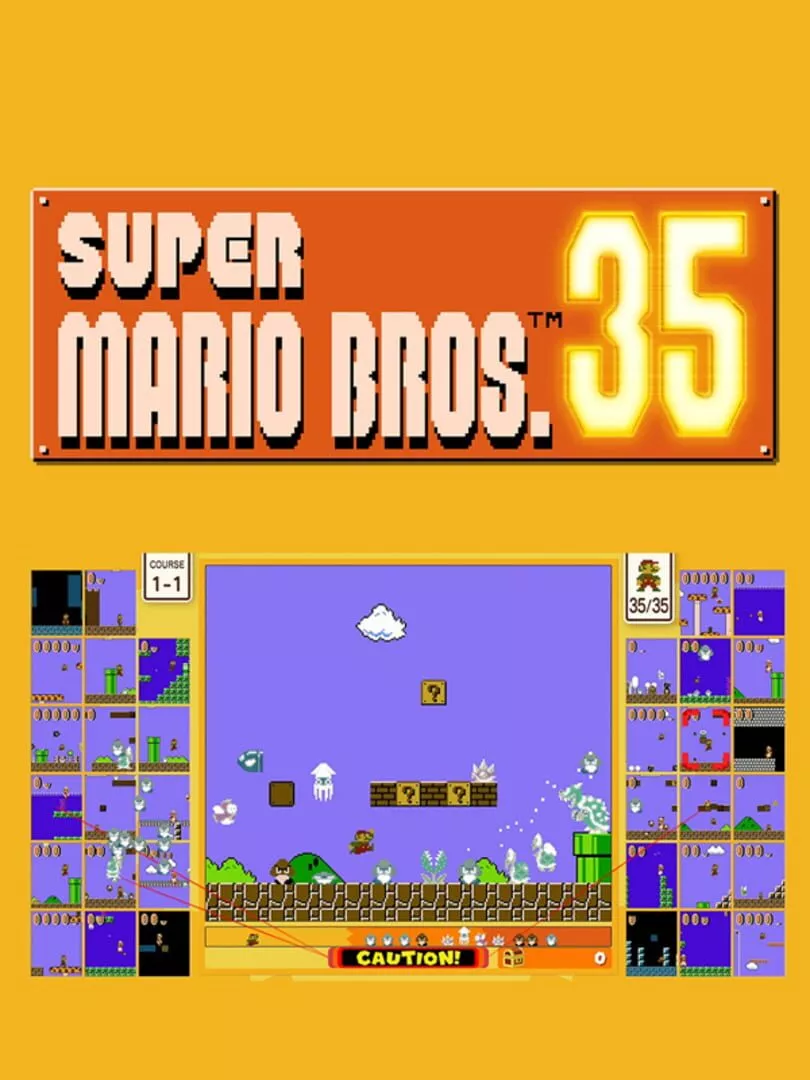 Super Mario Bros. 35 Box Art