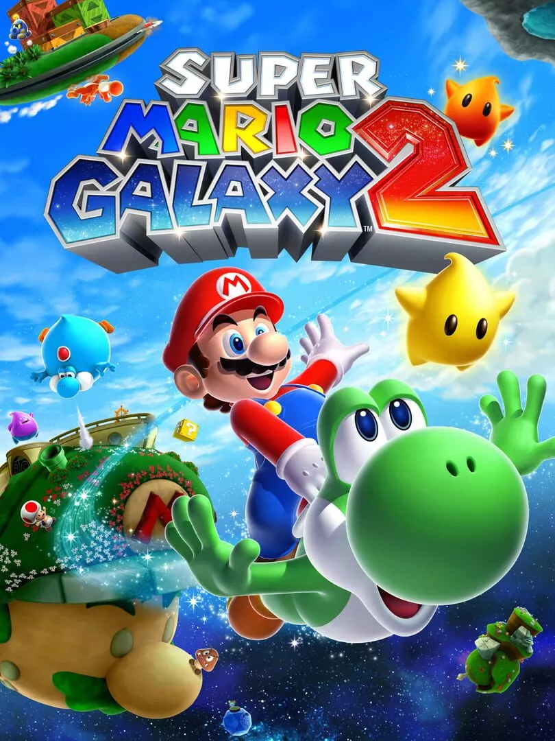 Super Mario Galaxy 2 Box Art