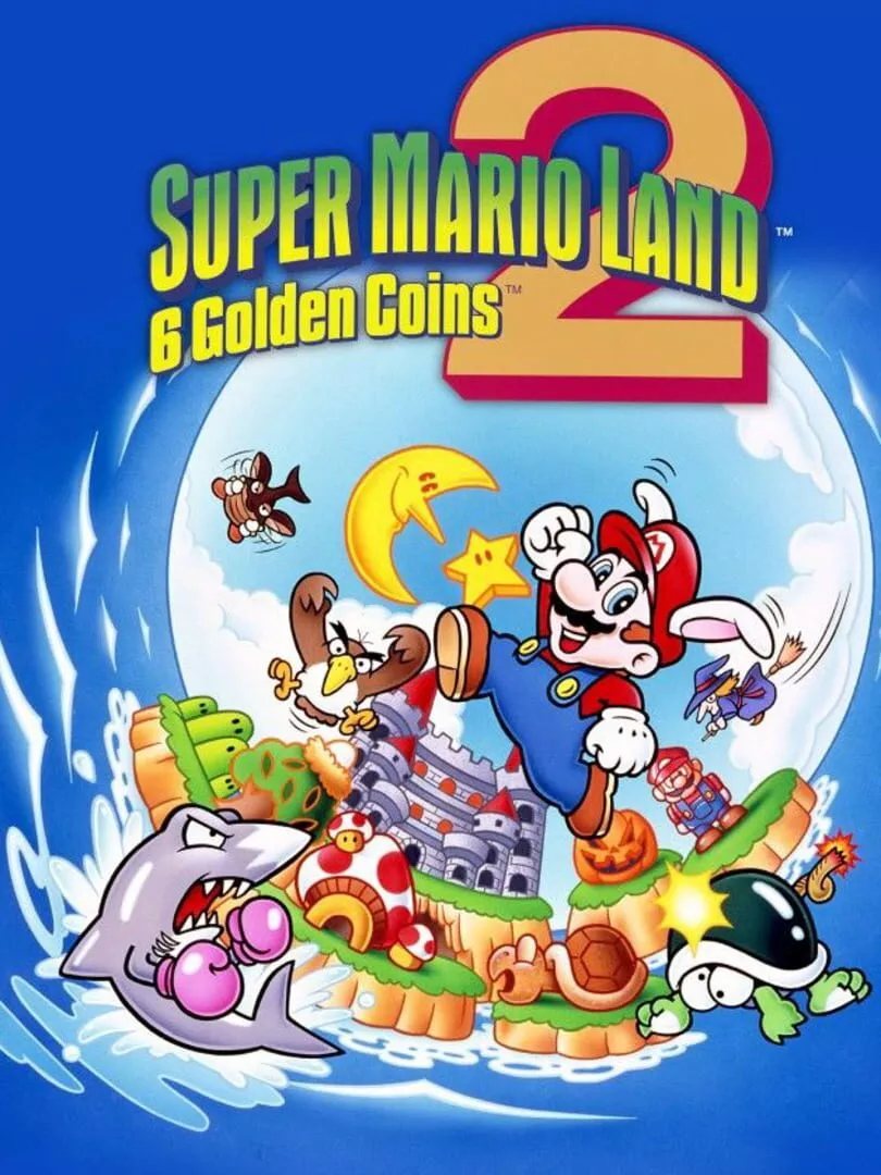 Super Mario Land 2: 6 Golden Coins Box Art