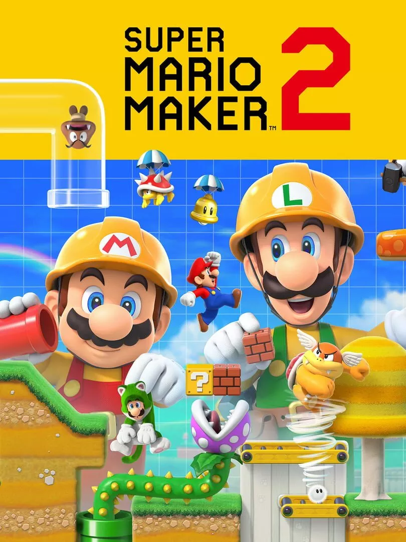 Super Mario Maker 2 Box Art