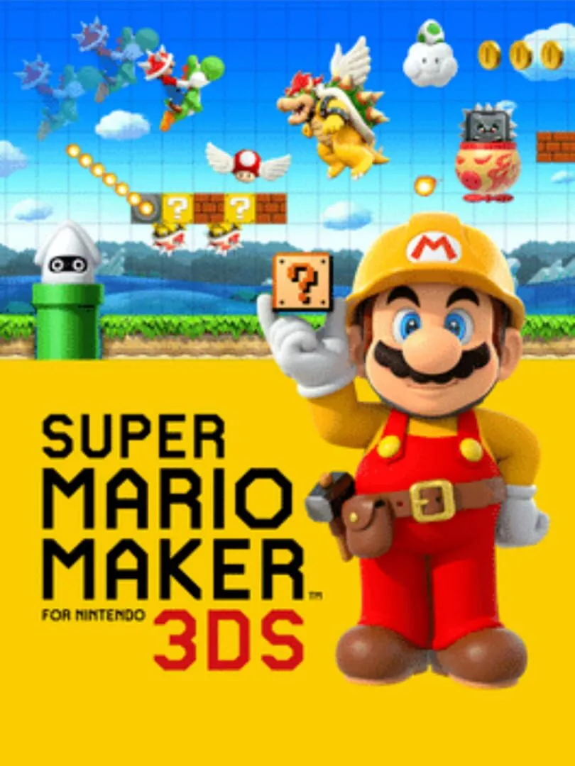Super Mario Maker for Nintendo 3DS Box Art