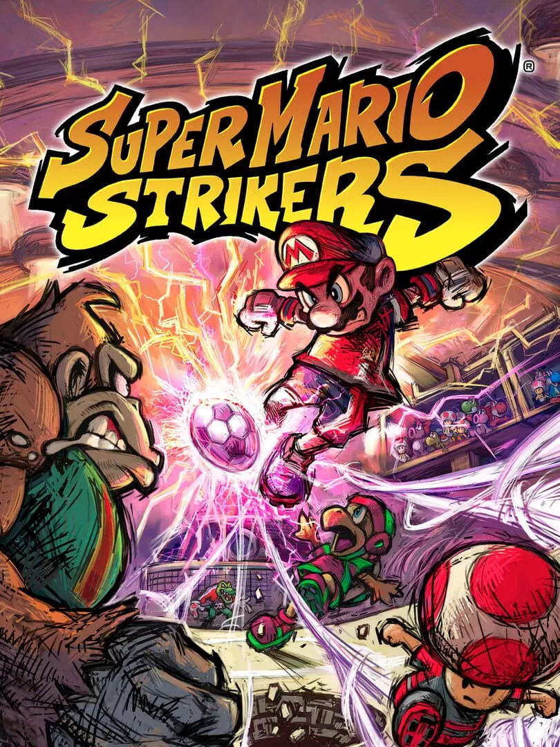 Super Mario Strikers Box Art