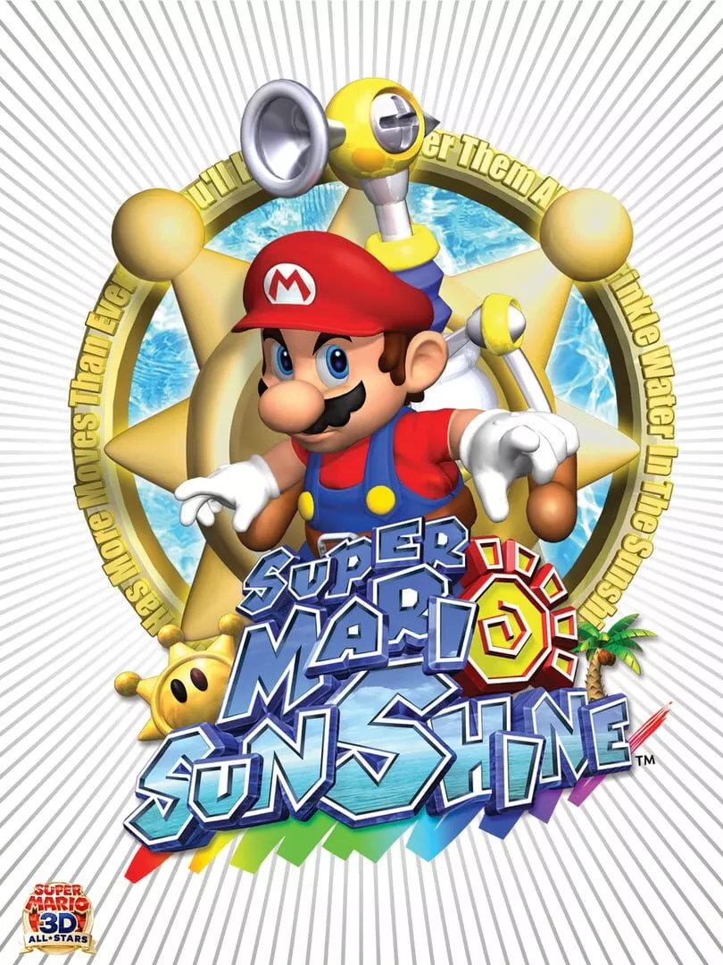 Super Mario Sunshine Box Art