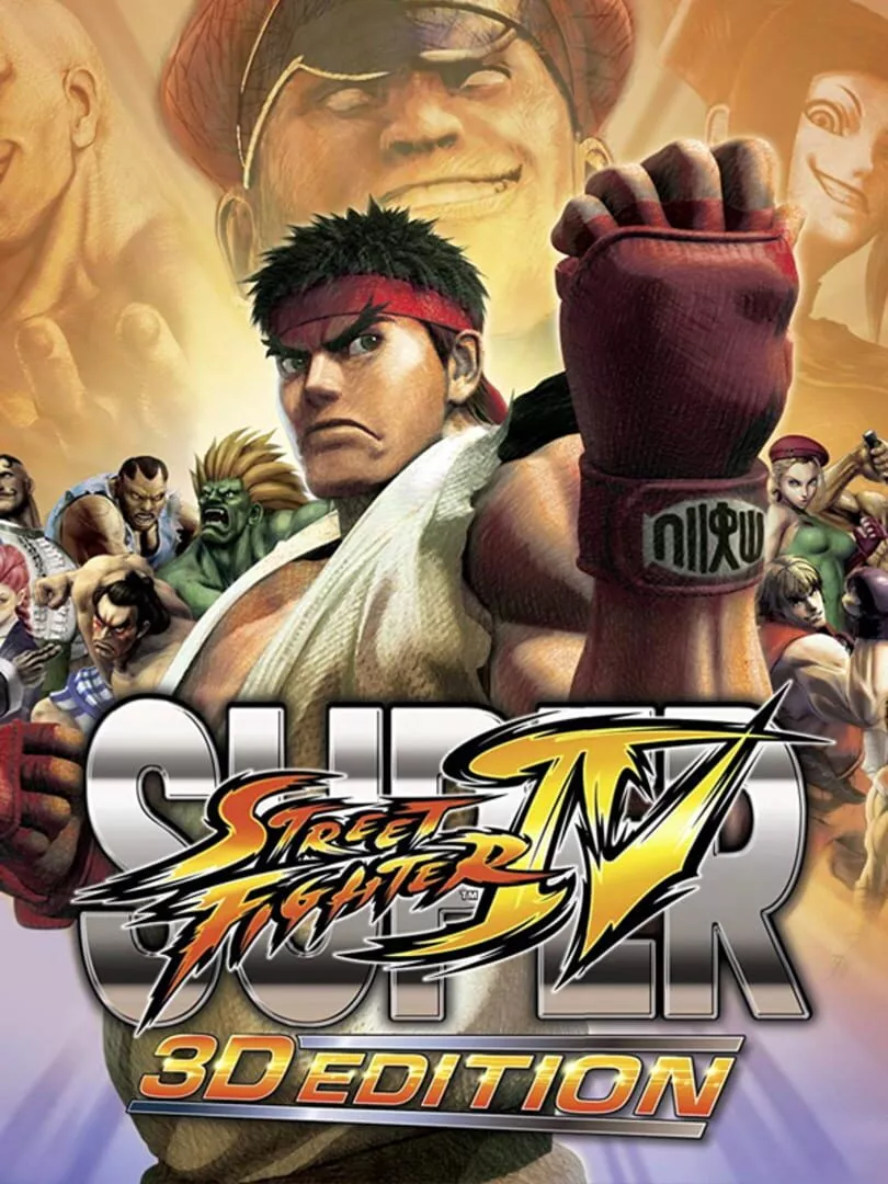 Super Street Fighter IV: 3D Edition Box Art