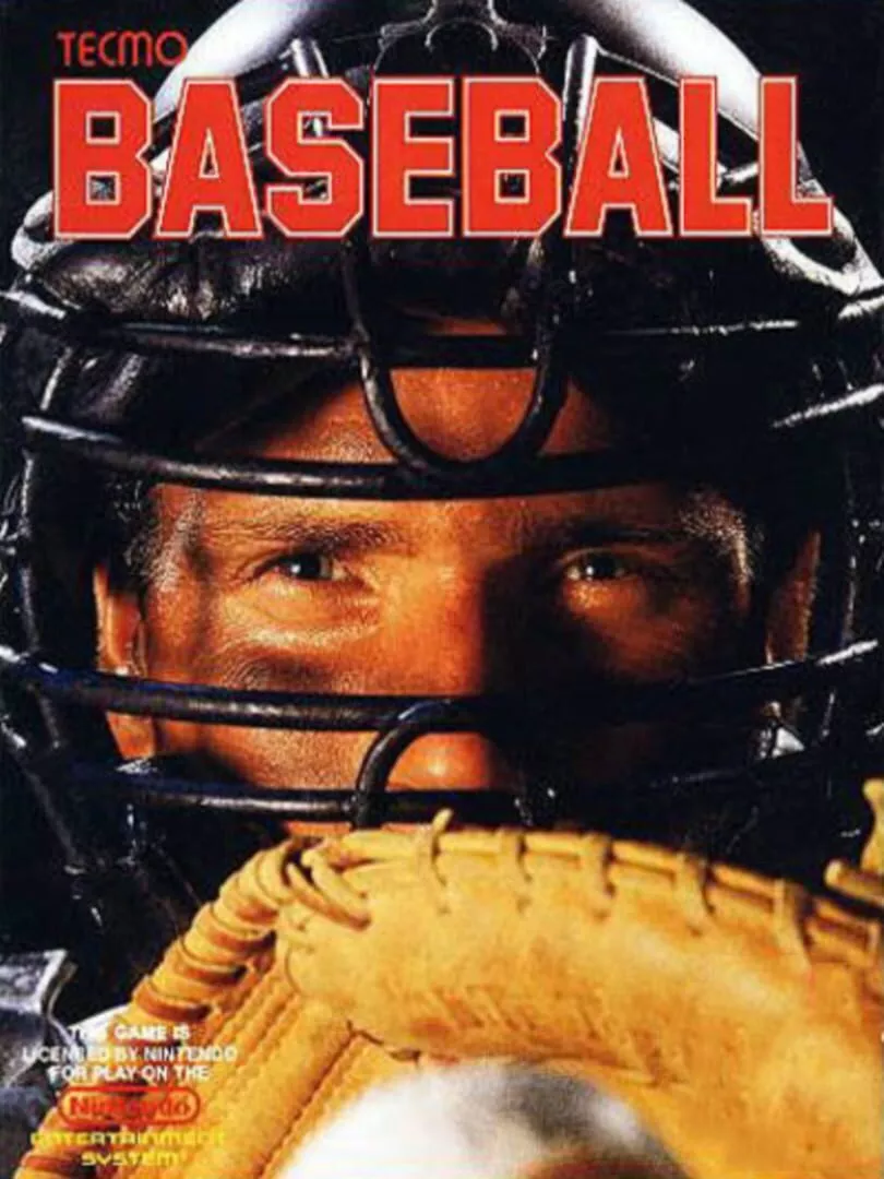 Tecmo Baseball Box Art