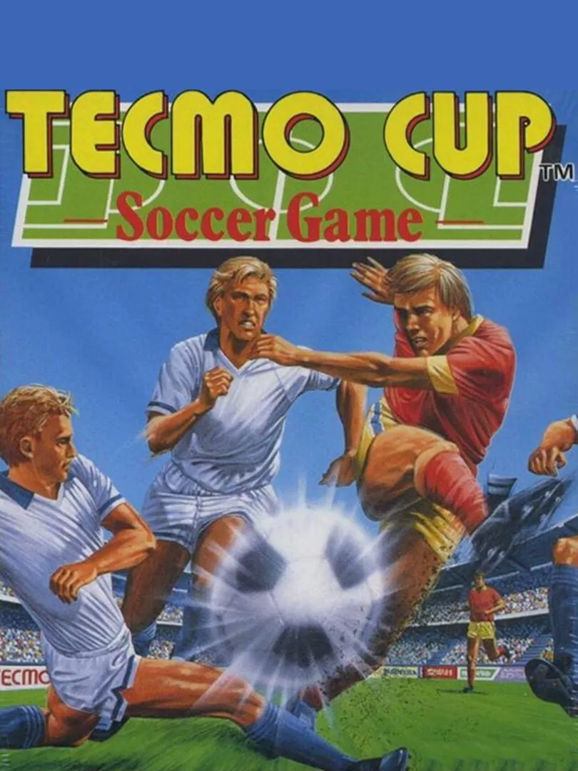 Tecmo Cup Soccer Game Box Art