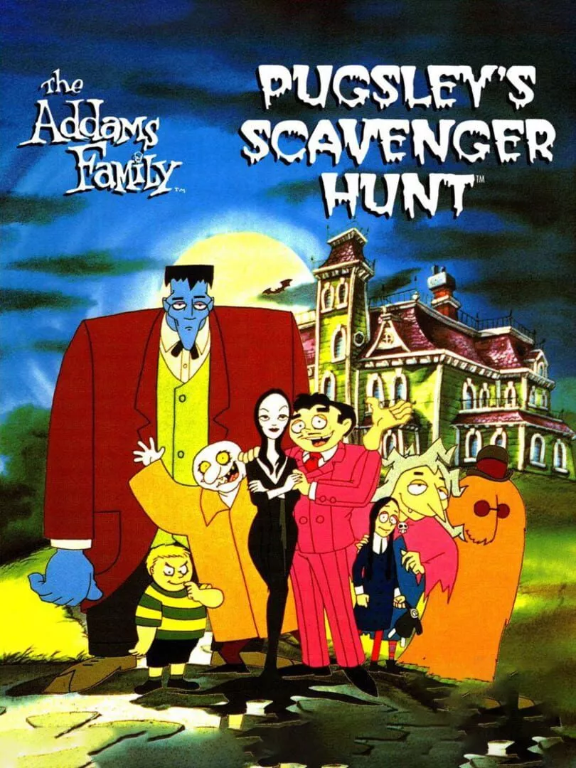 The Addams Family: Pugsley's Scavenger Hunt Box Art