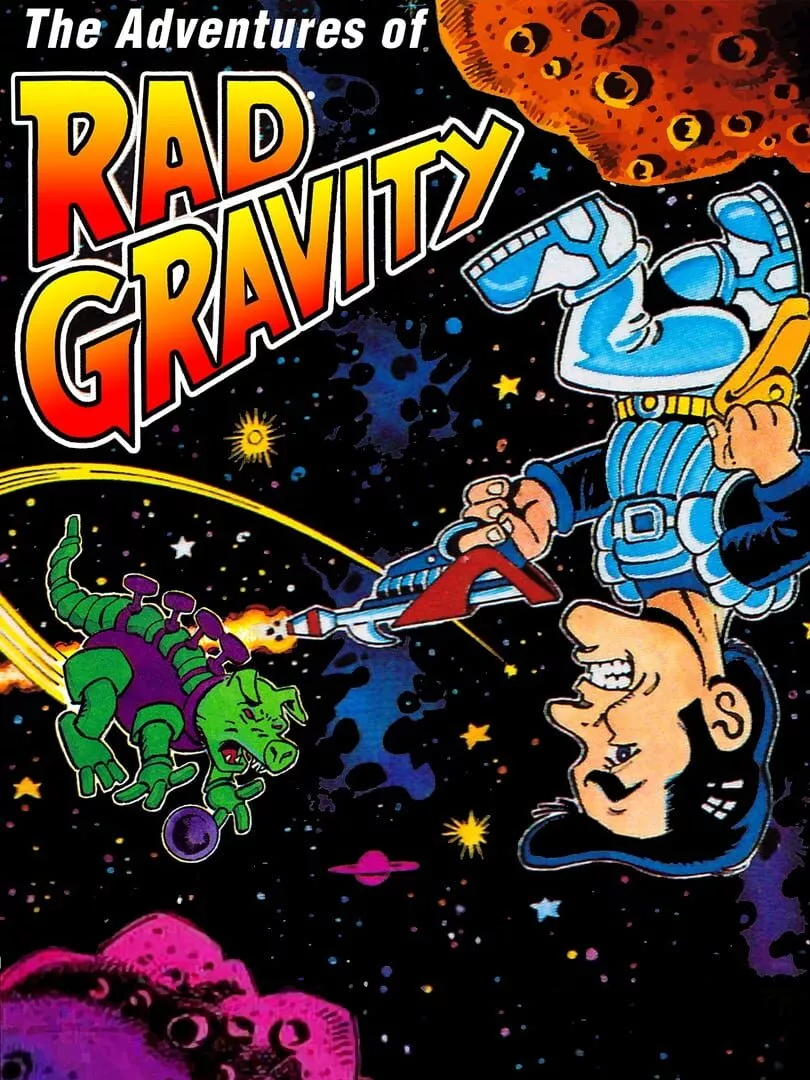 The Adventures of Rad Gravity Box Art