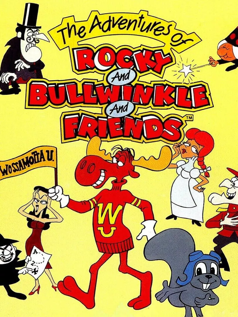 The Adventures of Rocky and Bullwinkle and Friends Box Art