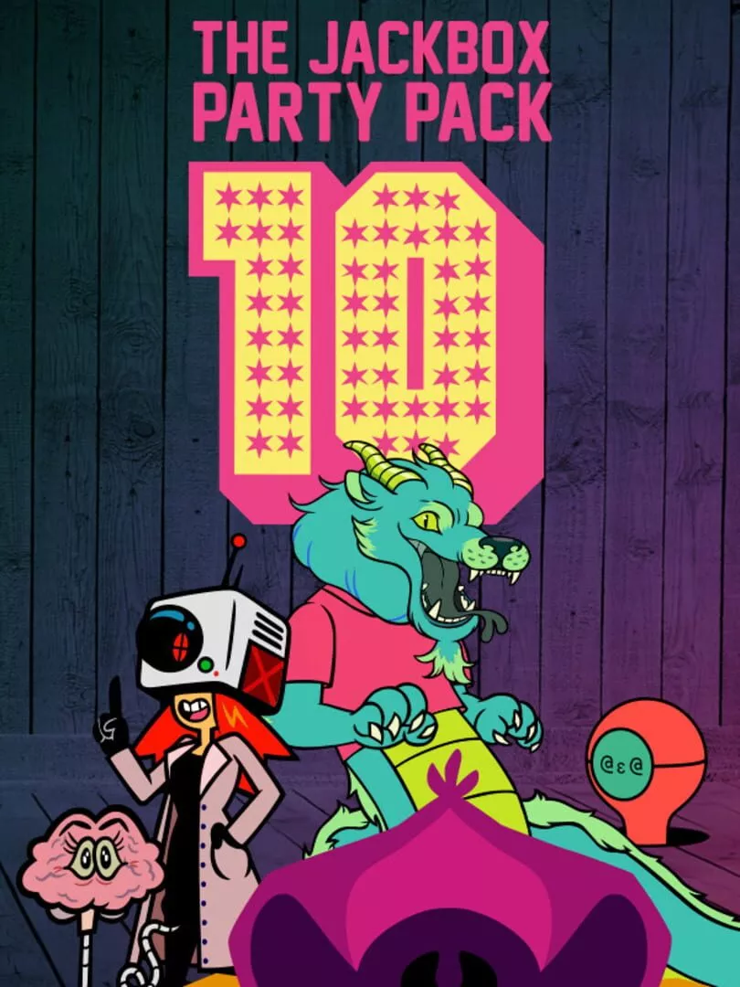 The Jackbox Party Pack 10 Box Art