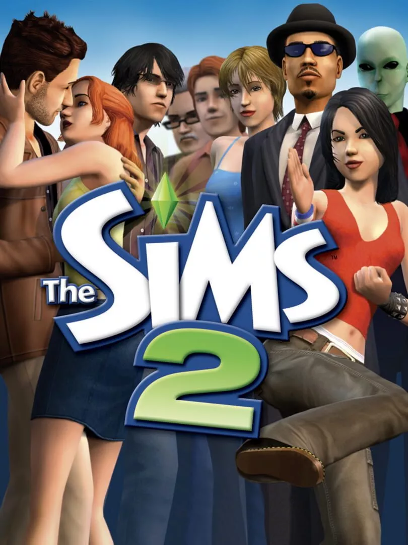 The Sims 2 Box Art